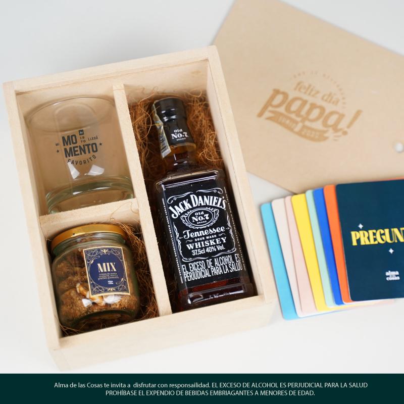 Kit whisky premium para papá